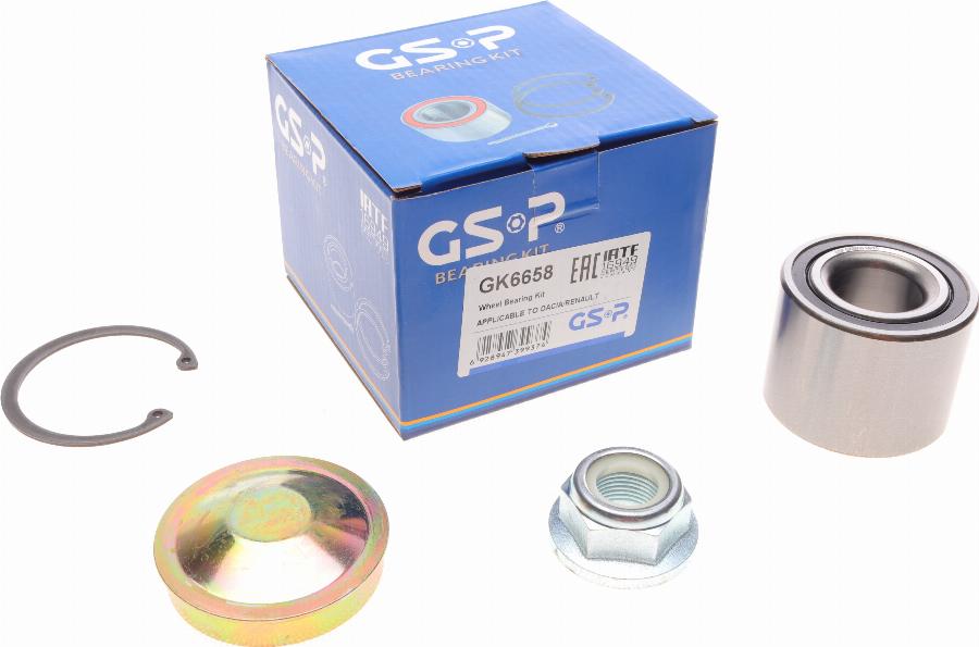 GSP GK6658 - Kit cuscinetto ruota autozon.pro