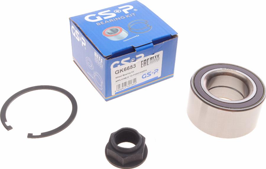 GSP GK6653 - Kit cuscinetto ruota autozon.pro