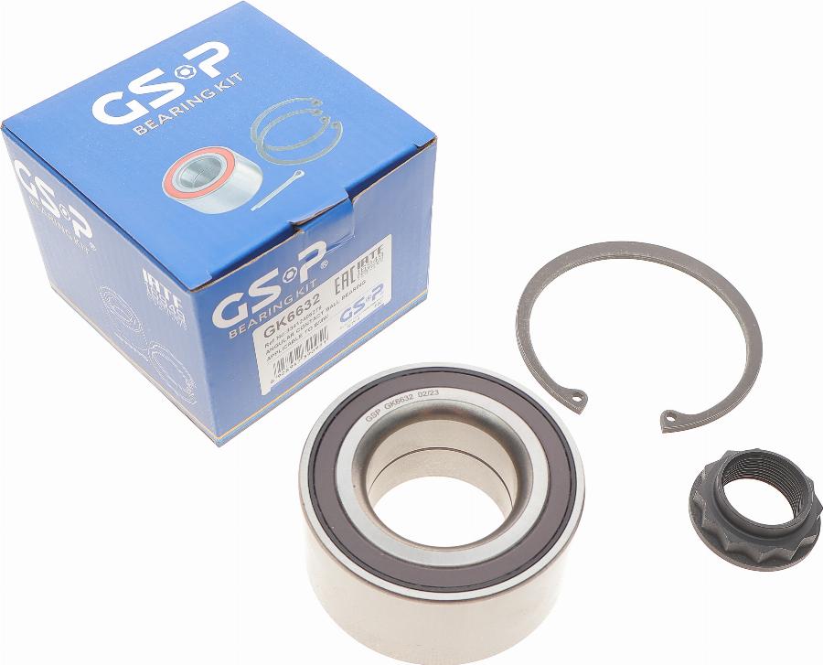 GSP GK6632 - Kit cuscinetto ruota autozon.pro