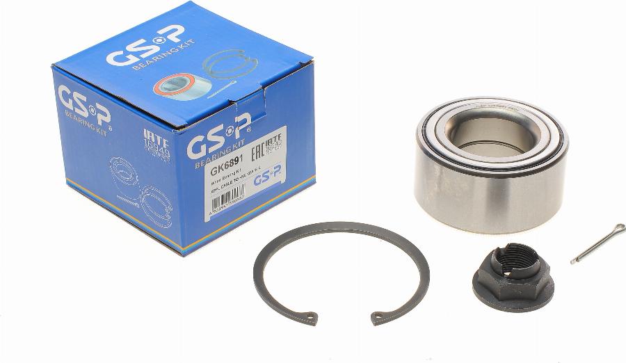 GSP GK6891 - Kit cuscinetto ruota autozon.pro