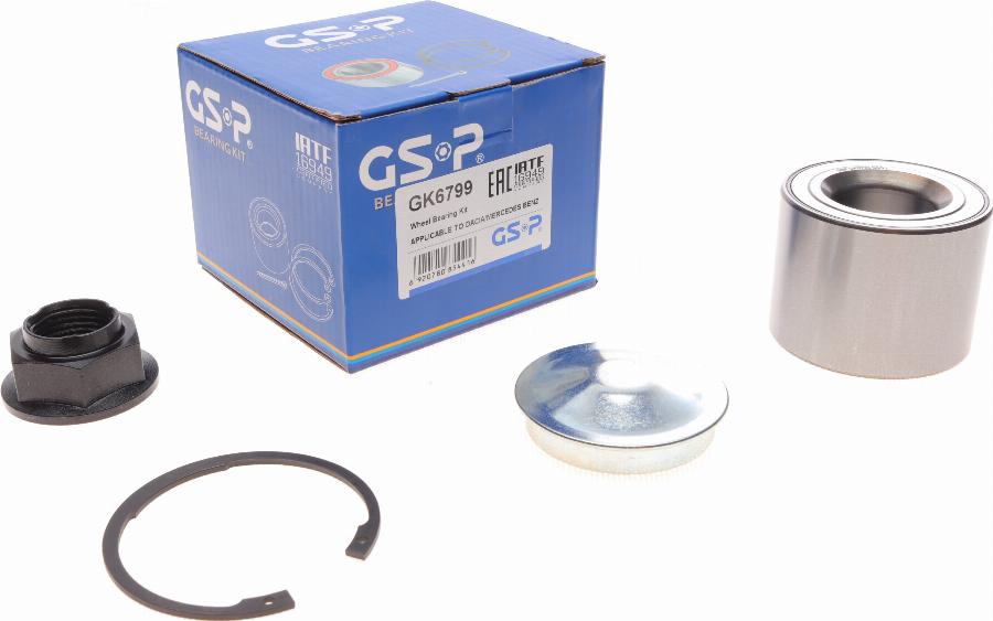 GSP GK6799 - Kit cuscinetto ruota autozon.pro