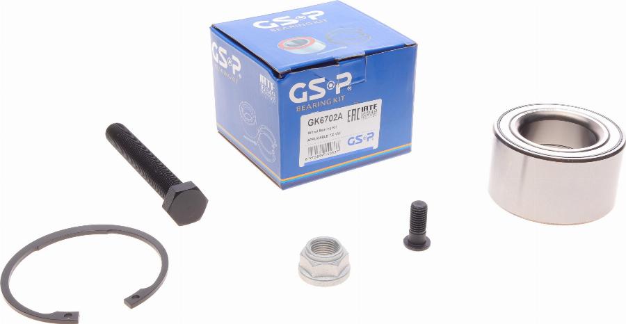 GSP GK6702A - Kit cuscinetto ruota autozon.pro