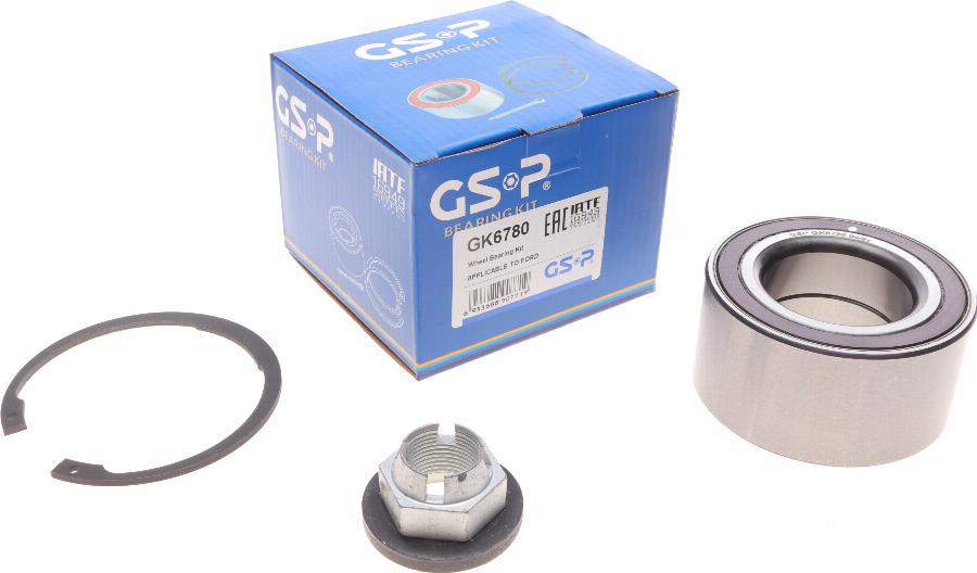 GSP GK6780 - Kit cuscinetto ruota autozon.pro