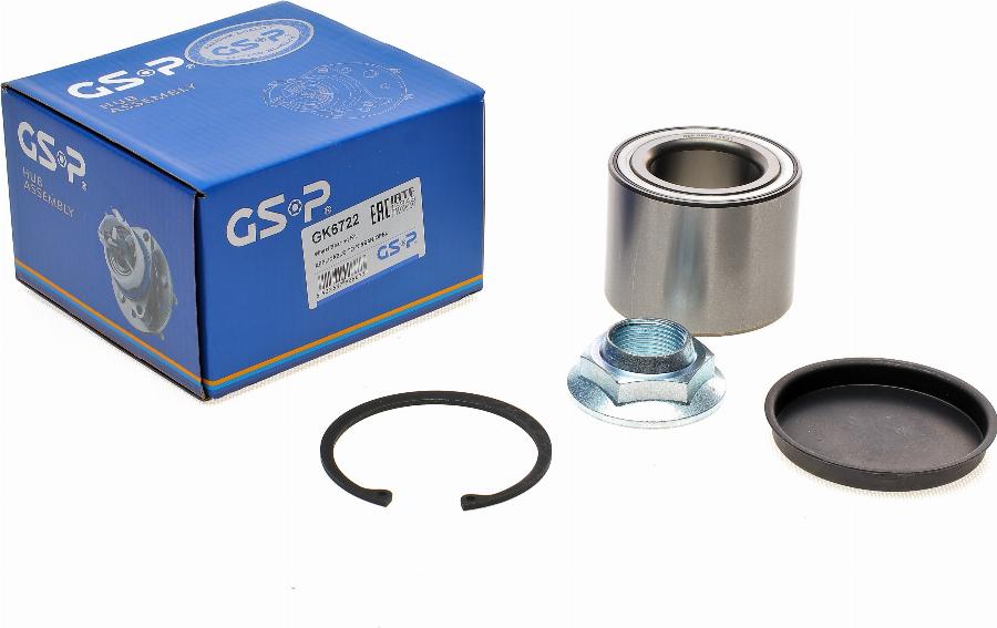 GSP GK6722 - Kit cuscinetto ruota autozon.pro