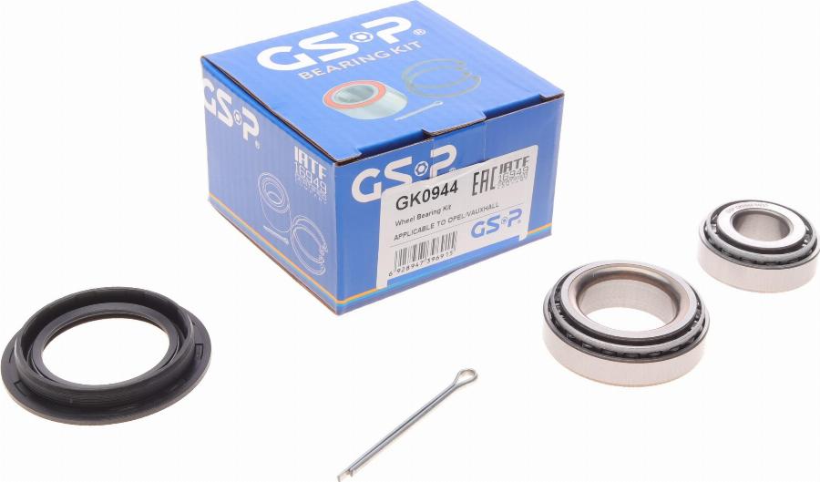 GSP GK0944 - Kit cuscinetto ruota autozon.pro