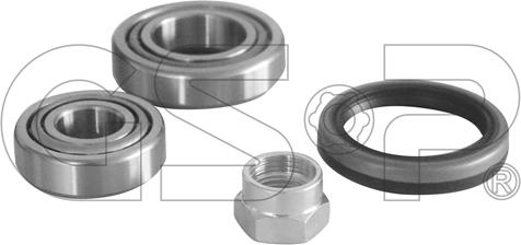 GSP GK00X71 - Kit cuscinetto ruota autozon.pro