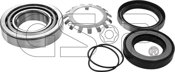 GSP GK1956 - Kit cuscinetto ruota autozon.pro