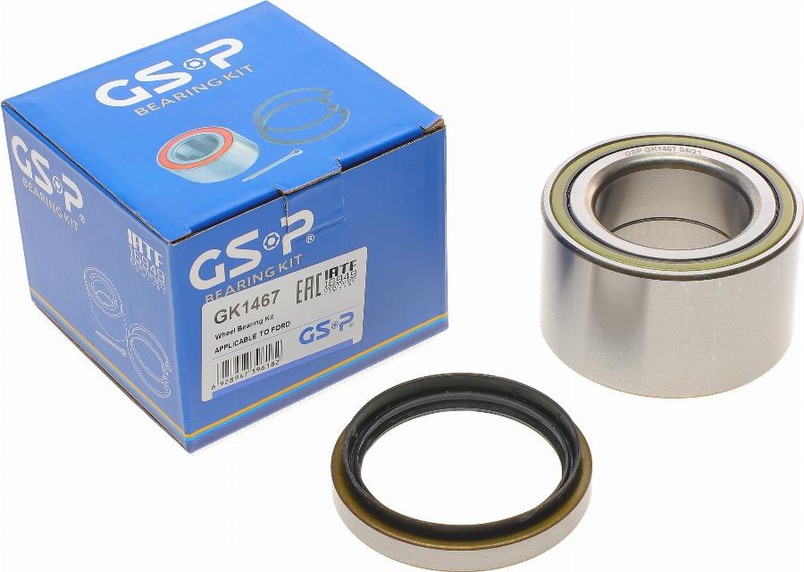 GSP GK1467 - Kit cuscinetto ruota autozon.pro