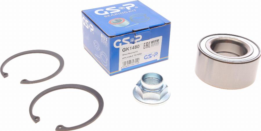 GSP GK1480 - Kit cuscinetto ruota autozon.pro