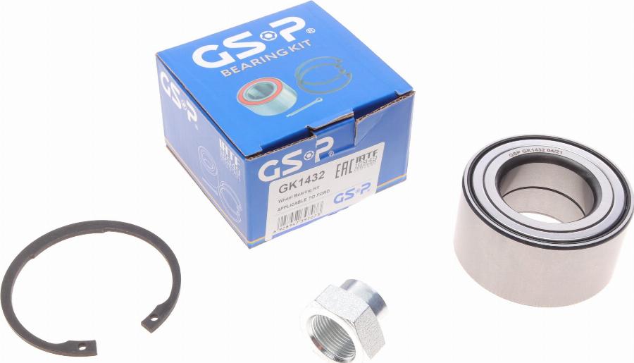 GSP GK1432 - Kit cuscinetto ruota autozon.pro