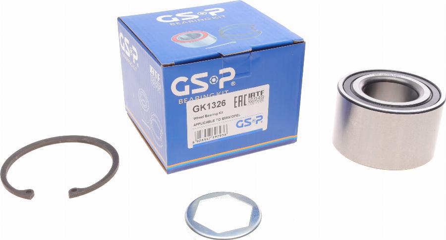 GSP GK1326 - Kit cuscinetto ruota autozon.pro