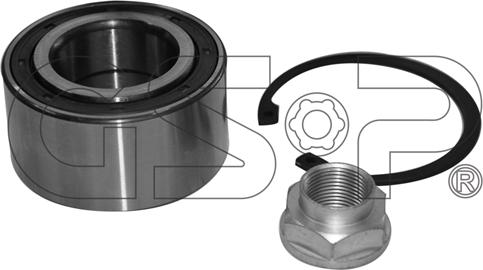 GSP GK1374 - Kit cuscinetto ruota autozon.pro