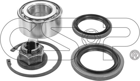 GSP GK3443 - Kit cuscinetto ruota autozon.pro