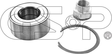 GSP GK3414 - Kit cuscinetto ruota autozon.pro