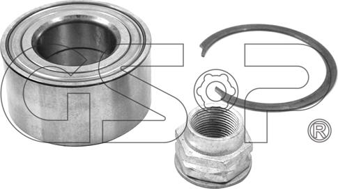 GSP GK3416 - Kit cuscinetto ruota autozon.pro