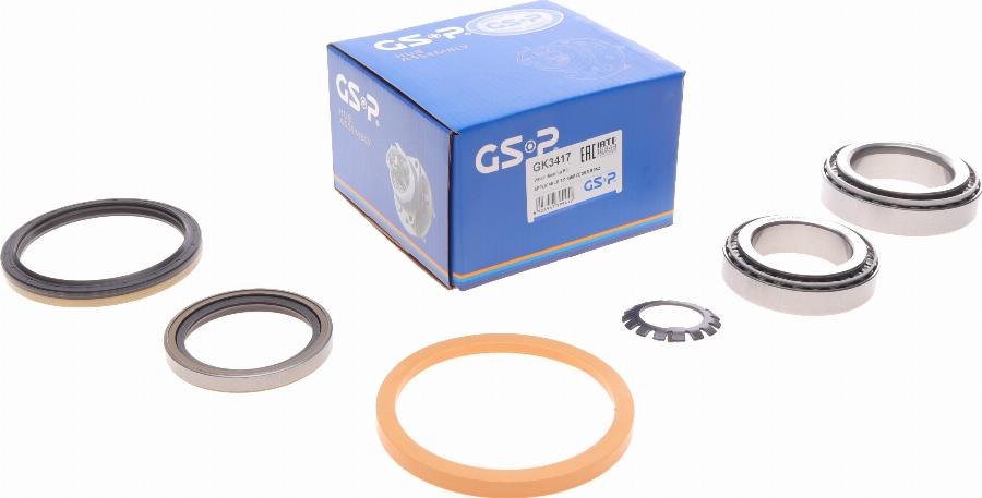 GSP GK3417 - Kit cuscinetto ruota autozon.pro