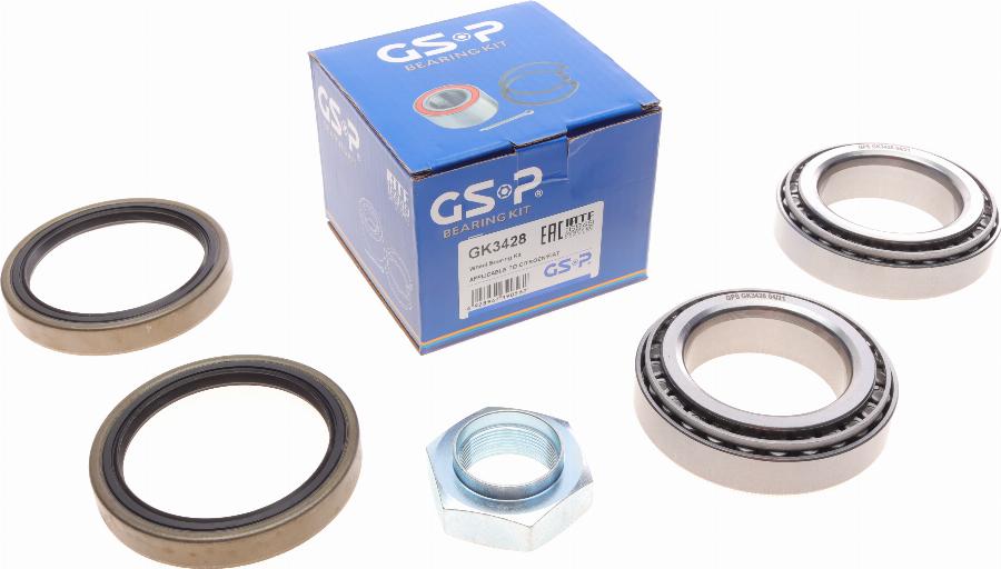 GSP GK3428 - Kit cuscinetto ruota autozon.pro