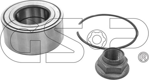 GSP GK3527 - Kit cuscinetto ruota autozon.pro