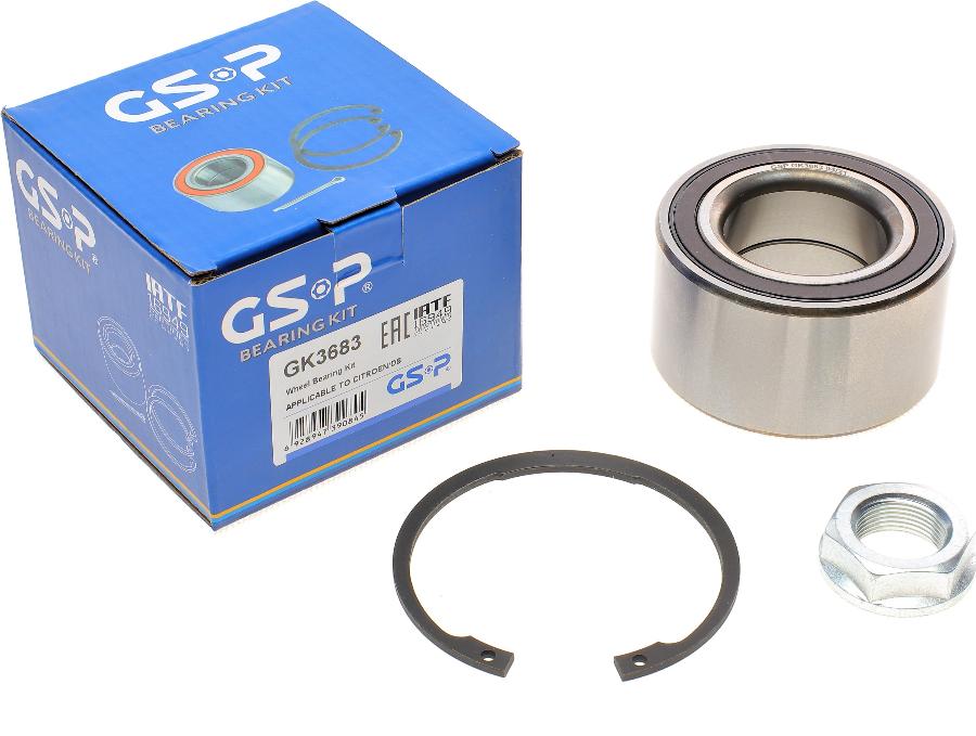 GSP GK3683 - Kit cuscinetto ruota autozon.pro