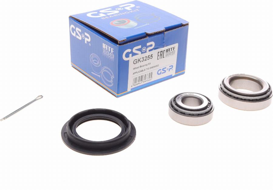 GSP GK3255 - Kit cuscinetto ruota autozon.pro