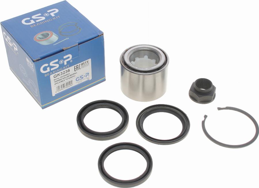 GSP GK3236 - Kit cuscinetto ruota autozon.pro