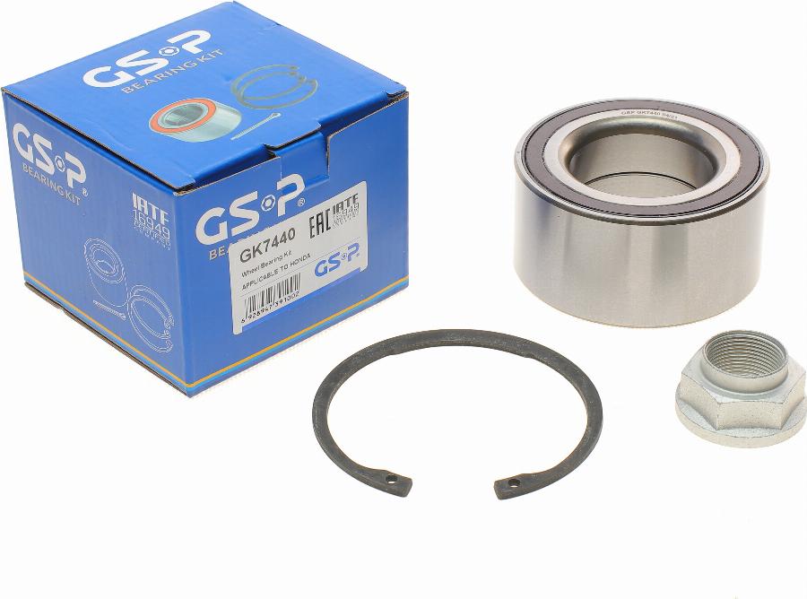 GSP GK7440 - Kit cuscinetto ruota autozon.pro