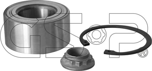 GSP GK7016 - Kit cuscinetto ruota autozon.pro