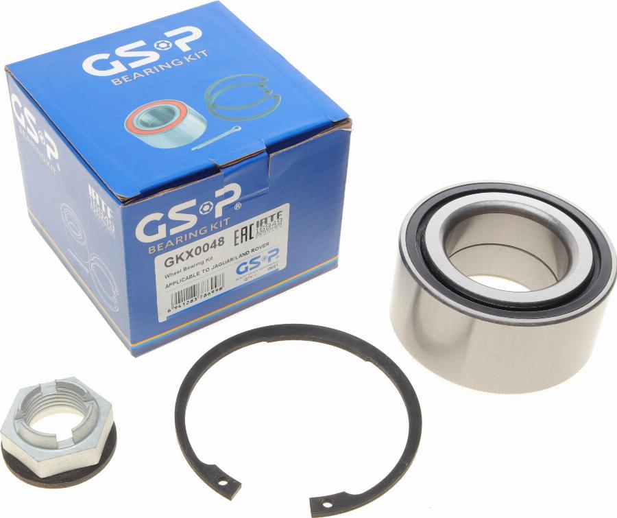 GSP GKX0048 - Kit cuscinetto ruota autozon.pro