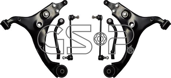 GSP S990047SK - Kit riparazione, Braccio trasversale autozon.pro