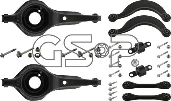 GSP S990066SK - Kit riparazione, Braccio trasversale autozon.pro