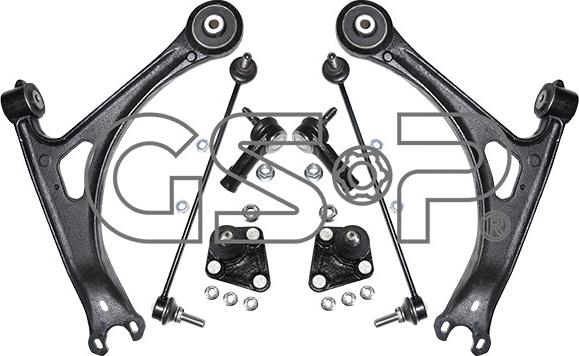 GSP S990026SK - Kit riparazione, Braccio trasversale autozon.pro