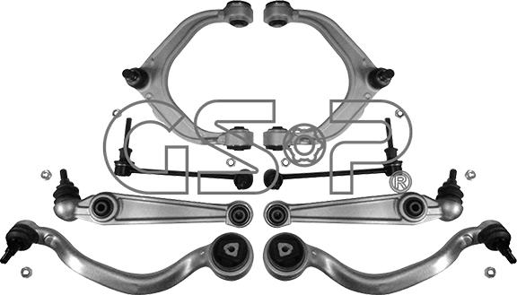 GSP S990020SK - Kit riparazione, Braccio trasversale autozon.pro