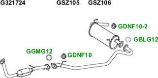 GT Exhausts G820099 - Impianto gas scarico autozon.pro