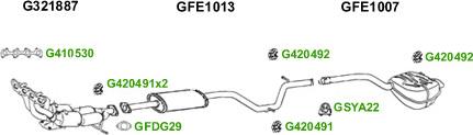 GT Exhausts G361963 - Impianto gas scarico autozon.pro