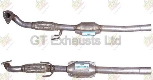 GT Exhausts G380201 - Catalizzatore autozon.pro