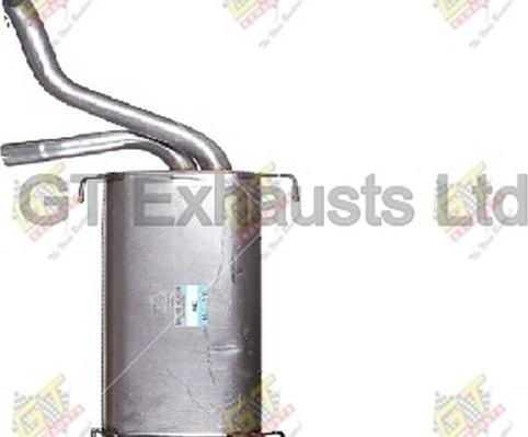 GT Exhausts GCN655 - Silenziatore posteriore autozon.pro