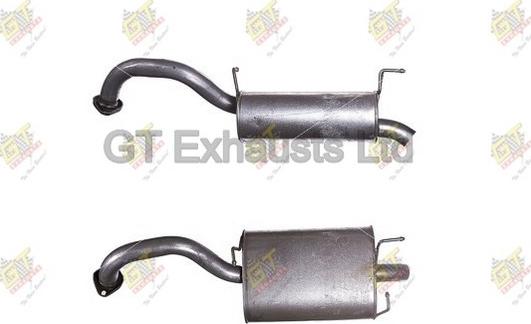 GT Exhausts GDN559 - Silenziatore posteriore autozon.pro