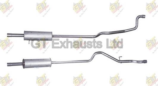 GT Exhausts GFE659 - Silenziatore posteriore autozon.pro