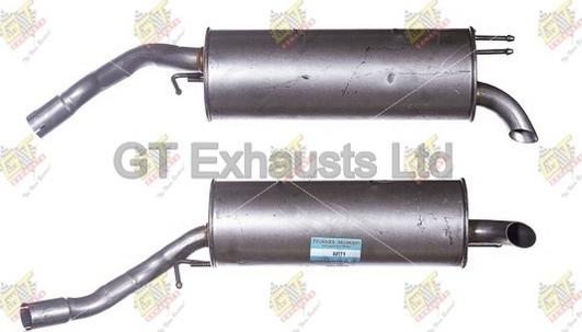 GT Exhausts GFT768 - Silenziatore posteriore autozon.pro