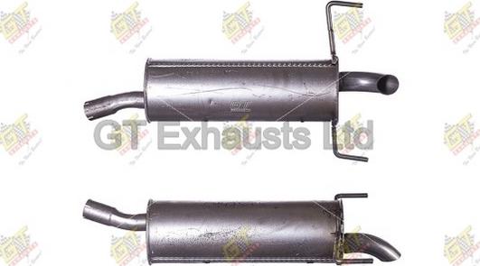 GT Exhausts GGM475 - Silenziatore posteriore autozon.pro