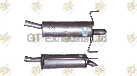 GT Exhausts GGM620 - Silenziatore posteriore autozon.pro