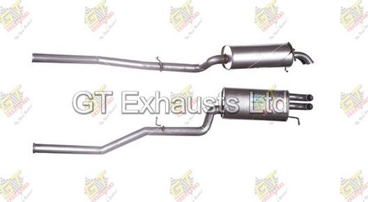 GT Exhausts GMZ417 - Silenziatore posteriore autozon.pro