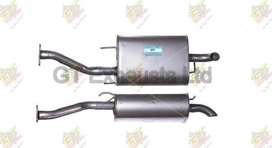 GT Exhausts GRR264 - Silenziatore posteriore autozon.pro