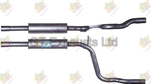 GT Exhausts GSE085 - Silenziatore centrale autozon.pro