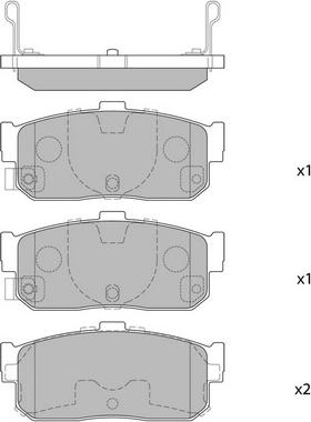 HELLA 8DB 355 033-251 - Kit pastiglie freno, Freno a disco autozon.pro