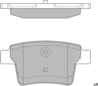 Hagen GP2095 - Kit pastiglie freno, Freno a disco autozon.pro