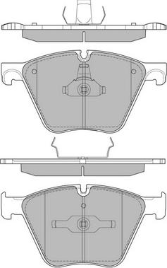 Hagen GP2395 - Kit pastiglie freno, Freno a disco autozon.pro