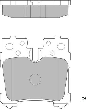 Hagen GP2301 - Kit pastiglie freno, Freno a disco autozon.pro