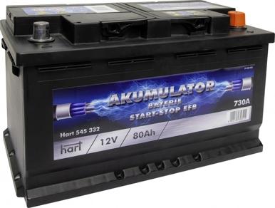 Hart 545 332 - Batteria avviamento autozon.pro