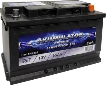 Hart 545 329 - Batteria avviamento autozon.pro